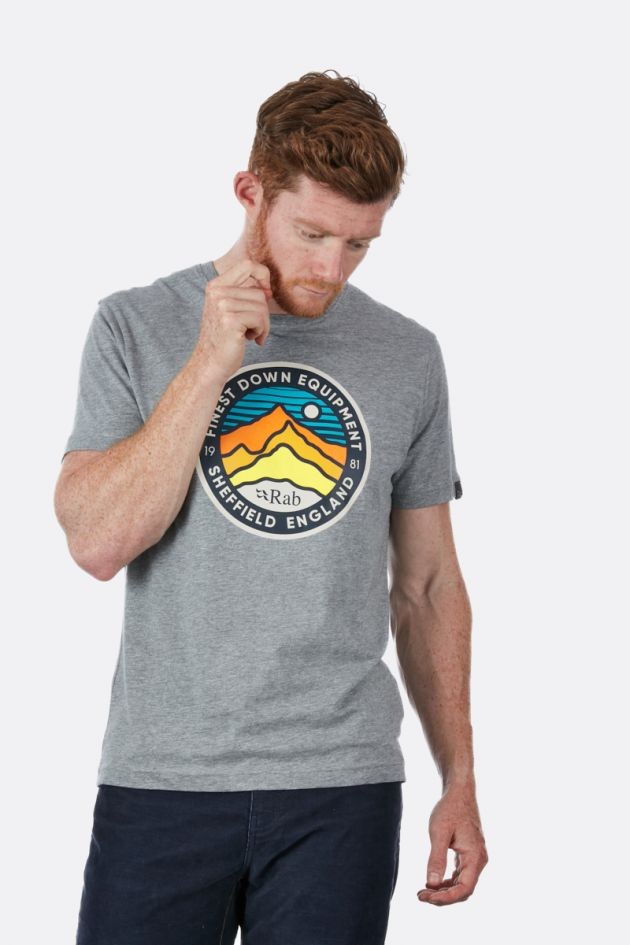 Rab Stance 3 Peaks SS Tee - T-shirt - Herren