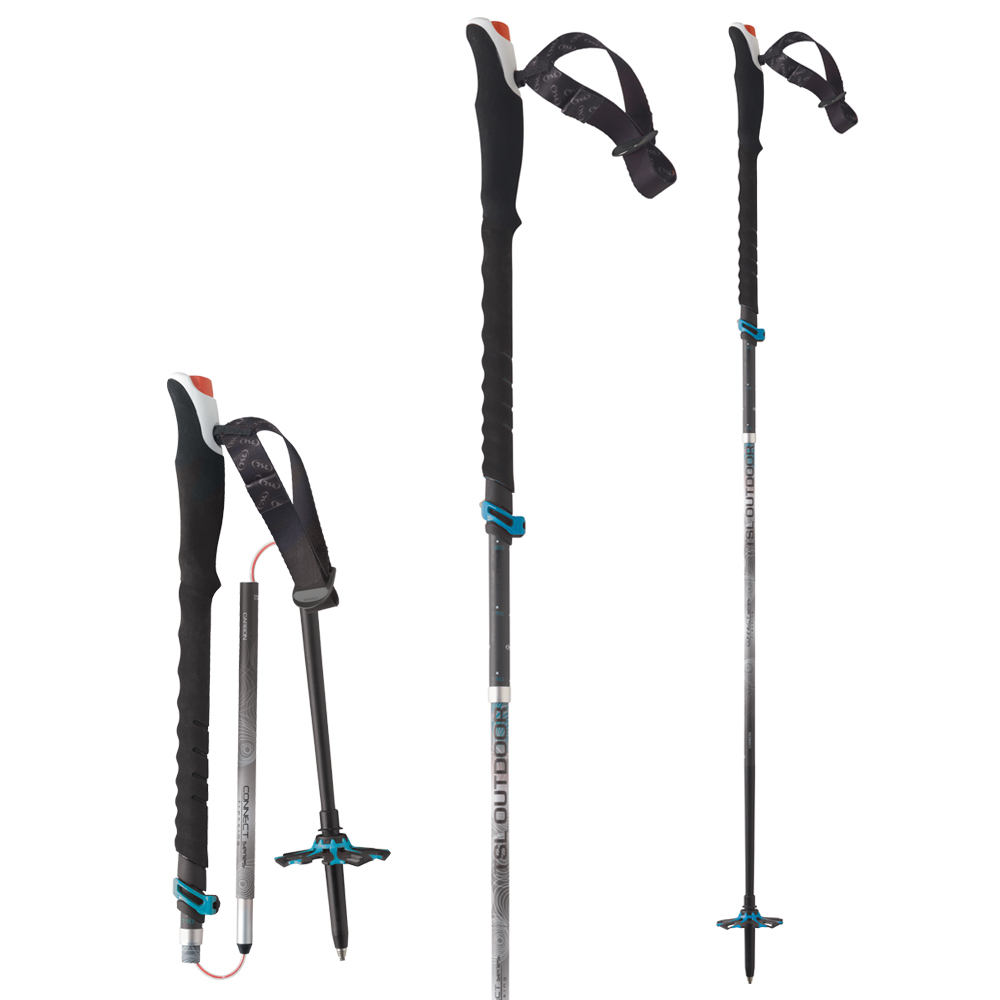 TSL Outdoor Connect Alu 5 Cross Push & Pull - Wanderstöcke