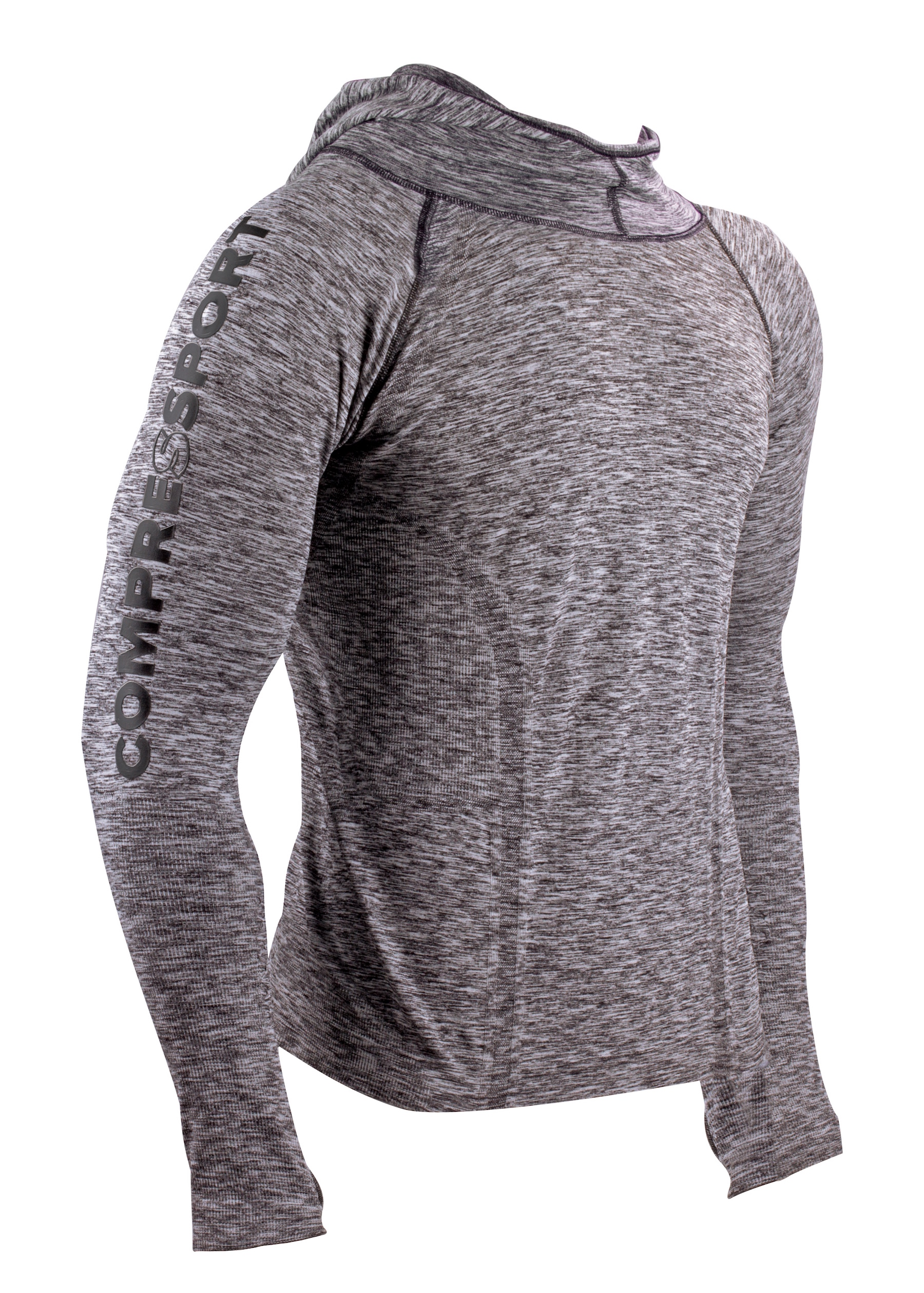 Compressport 3D Thermo Seamless Hoodie - Funktionsshirt - Herren