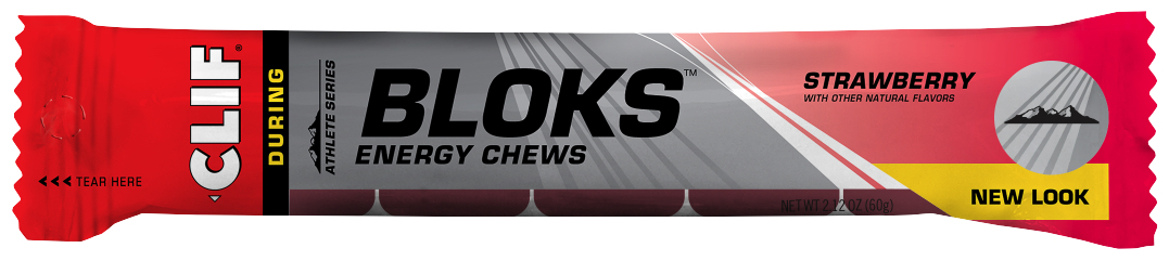 Clif Bar Clif Shot Bloks goût Fraise - Energieriegel