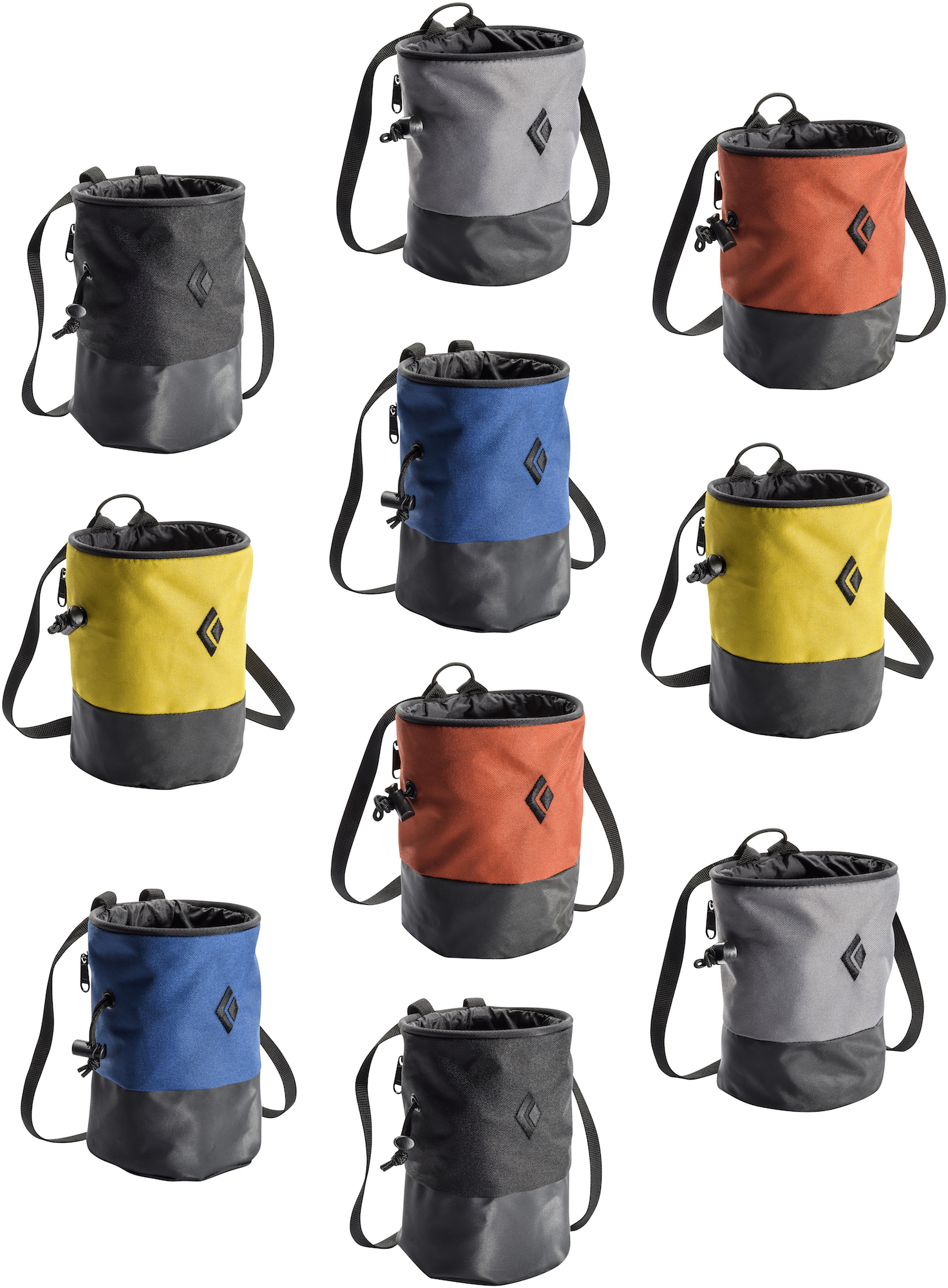 Black Diamond Pack x10 Sac à magnésie Mojo Zip