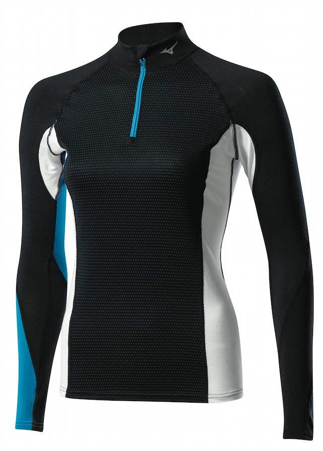 Mizuno Breath Thermo Virtual Body 1/2 zip - Funktionsshirt - Damen