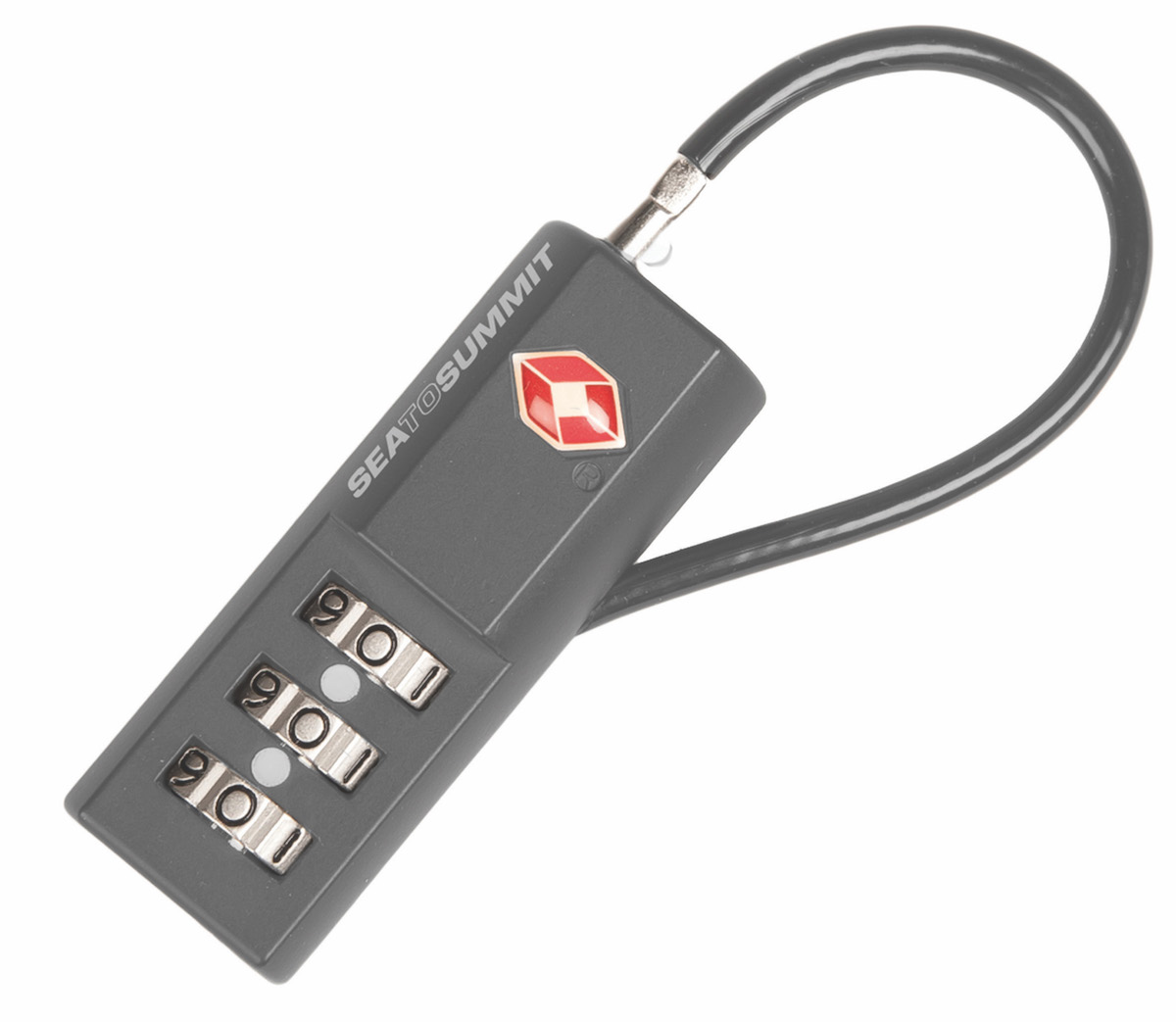 Sea To Summit Combo Cable TSA Lock Cable Acier - Vorhängeschloss