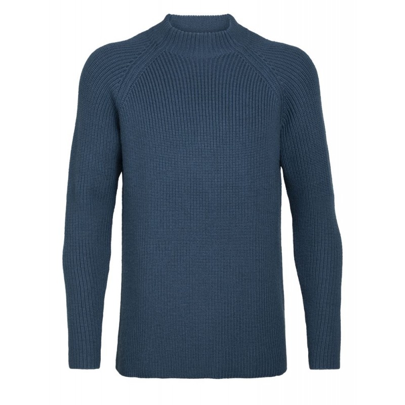 mens funnel neck pullover