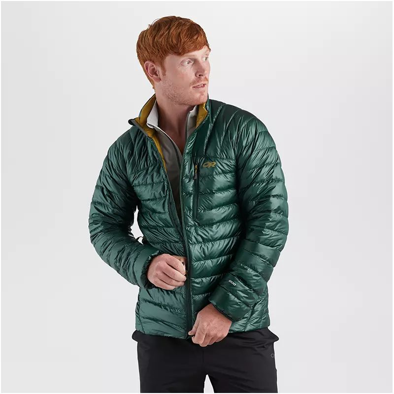 outdoor research baja down pullover