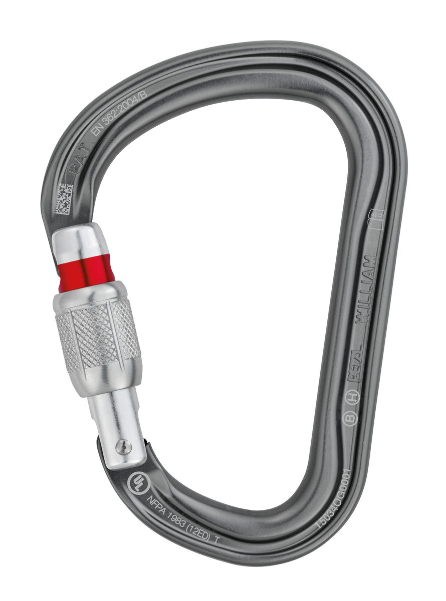 Petzl William Screw- Karabiner