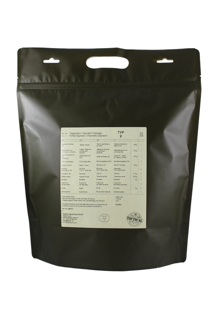 Trek'N Eat Day Ration Pack (Typ 2) "Tactical Line" - Trekkingnahrung