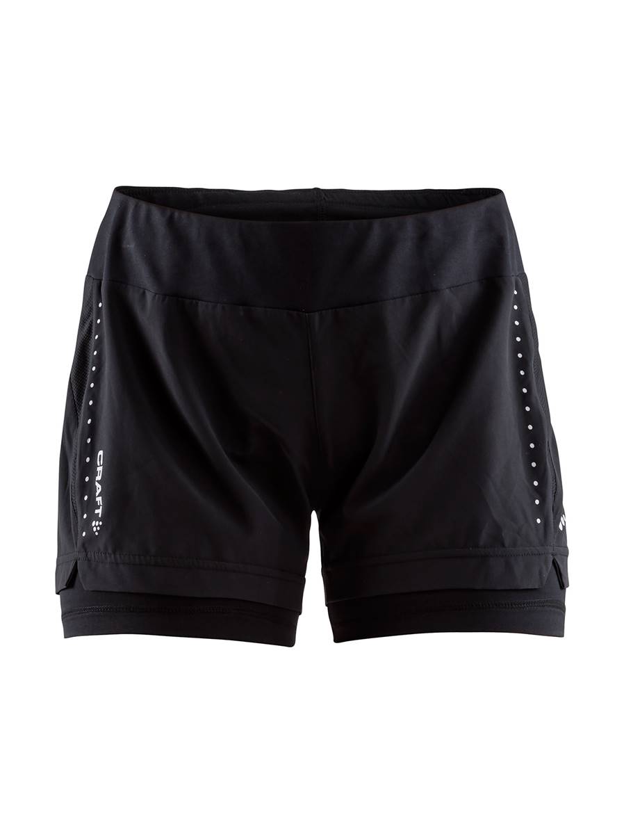 Craft Essential Short 2 En 1 - Laufshorts - Damen